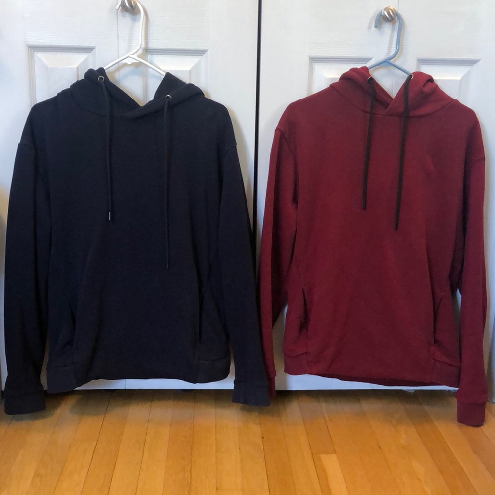 ESNTLS Navy and Red Hoodies